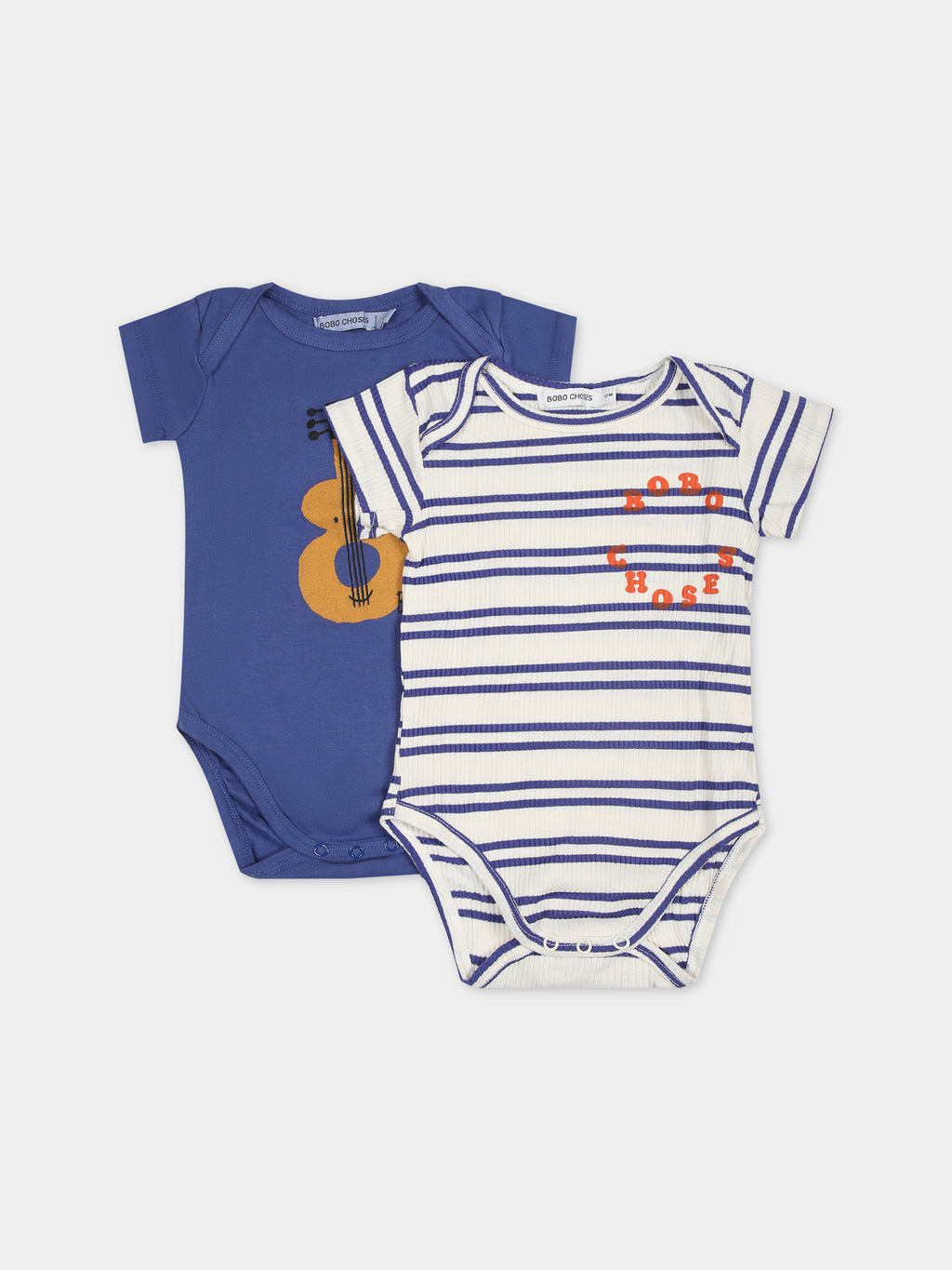 Multicolor set  for babykids with guitar and logo